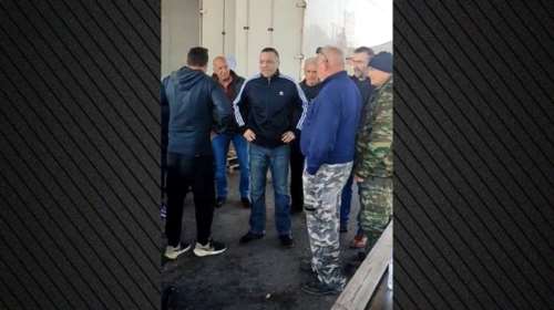 Στα αγροτικά μπλόκα και ο Ηλίας Κασιδιάρης - Πήρε άδεια από τις φυλακές [βίντεο]