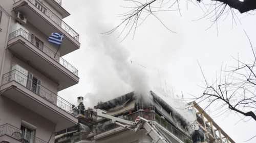 Τραγωδία στη Θεσσαλονίκη: Νεκρό ζευγάρι ηλικιωμένων από φωτιά στο διαμέρισμα