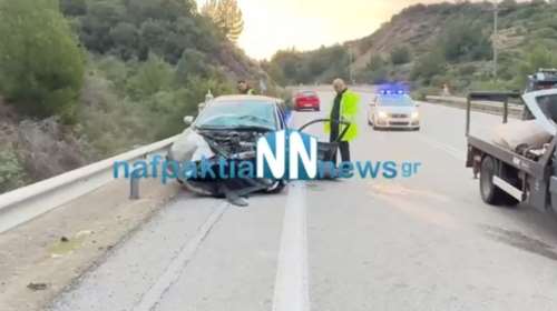 Τραγωδία στη Ναύπακτο: Σφοδρό τροχαίο δυστύχημα με ένα 50χρονο νεκρό και ένα τραυματία