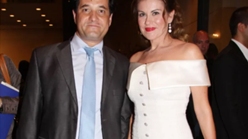 Άδωνις Γεωργιάδης: Η σπάνια φωτογραφία με την Ευγενία Μανωλίδου και τα παιδιά