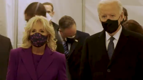 Το τρυφερό μήνυμα του Τζο Μπάιντεν στη σύζυγό του: Σ &#39;αγαπώ και είμαι ευγνώμων που είσαι μαζί μου στο ταξίδι