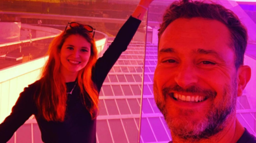 Γιώργος Καραμίχος: Οι σπάνιες φωτογραφίες με την 22χρονη κόρη του