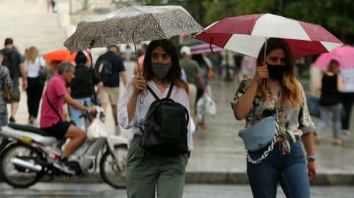 Καιρός: Πτώση της θερμοκρασίας με βροχές και καταιγίδες την Πέμπτη