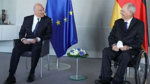 Θυμάστε τον Σόιμπλε;- Συνάντηση με Δένδια στο Βερολίνο