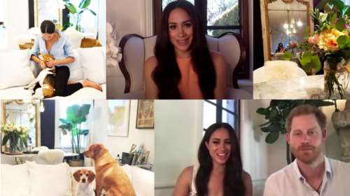 H Μέγκαν και ο Χάρι δείχνουν το απίθανο σπίτι τους: Μπεζ, λευκό και λουλούδια παντού