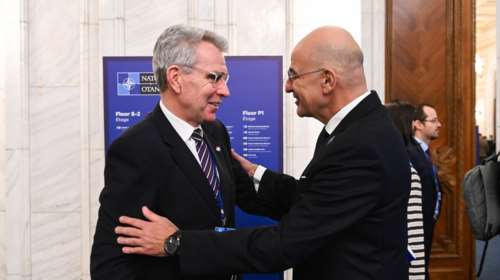 Συνάντηση Δένδια με Πάιατ στο Βουκουρέστι - Η ανάρτηση του Ελληνα υπουργού Εξωτερικών