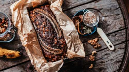 Υγιεινό μπανανόψωμο χωρίς ζάχαρη – Η καλύτερη ιδέα για απογευματινό σνακ είναι και υπέροχα εύκολη