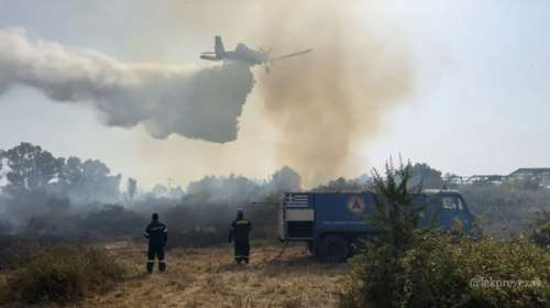 Φωτιά τώρα στην Πρέβεζα: Μήνυμα 112 για απομάκρυνση από δύο χωριά - Εικόνες