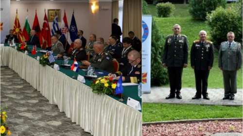 Ο Στρατηγός Φλώρος και ο Τούρκος ΓΕΕΘΑ δίπλα δίπλα στην Οχρίδα- Στη σύνοδο των Γενικών Επιτελείων των Βαλκανίων [Εικόνες]