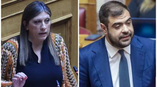 Σκληρή σύγκρουση Μαρινάκη - Κωνσταντοπούλου: &quot;Εκπροσωπείτε το ψέμα&quot; - &quot;Δεν στηρίζουμε τον ελεγχόμενο Τύπο&quot;