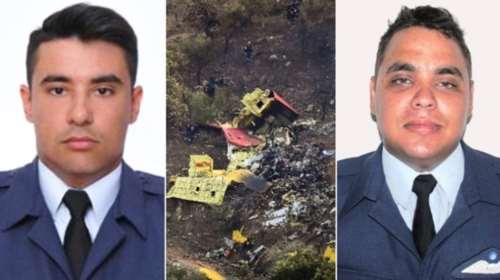 Εύβοια: &quot;Ράγισαν&quot; καρδιές στο τρισάγιο για τους πιλότους του Canadair [βίντεο]