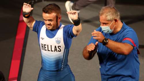 Παραολυμπιακοί Αγώνες: &quot;Χάλκινος&quot; ο Μπακοχρήστος  στην Αρση Βαρών σε πάγκο - &quot;Για την Ελλαδάρα&quot; [Εικόνες]