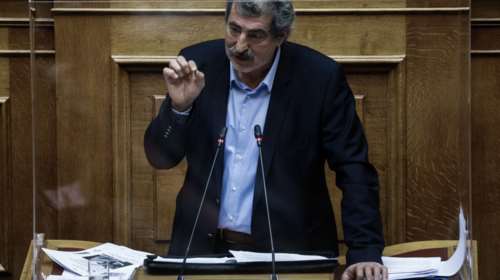 &quot;Τσαμπουκάς&quot; και απειλές Πολάκη στη Βουλή για την άρση ασυλίας του: Θα σας ρίξουμε από την κυβέρνηση