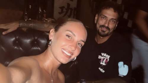 Βραδινή έξοδος για τον Σάββα Γκέντσογλου &amp; την Κατερίνα Δαλάκα