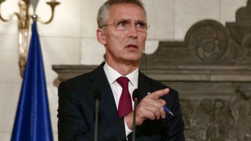 Συνάντηση Μητσοτάκη - Στόλτενμπεργκ στο Μαξίμου