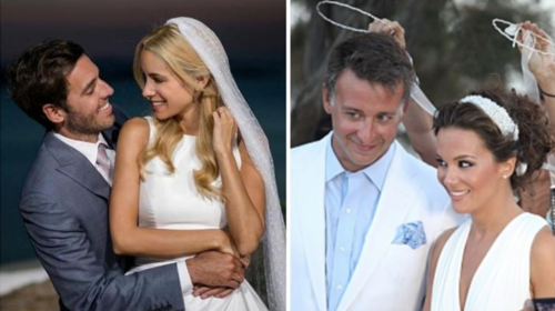 Γάμος σε νησί: Ποιοι διάσημοι Έλληνες επέλεξαν να παντρευτούν με νησιώτικο άρωμα;