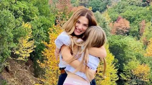 Bάσω Λασκαράκη - Γιάννης Τσιμιτσέλης: Στην παραμυθένια βάφτιση της κόρης τους, το 2014