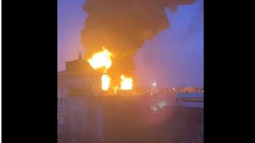 Στην αντεπίθεση οι Ουκρανοί: Επληξαν με ελικόπτερα αποθήκη καυσίμων σε ρωσική πόλη κοντά στα σύνορα