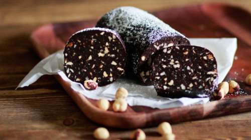 Vegan κορμός σοκολάτας χωρίς ζάχαρη - Ιδανικός και για δίαιτα αποτοξίνωσης