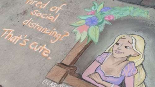 H Ραπουνζέλ, η Ωραία Κοιμωμένη, ο Μπάτμαν και ο Μπομπ Σφουγγαράκης για την κρίση του κορονοϊού