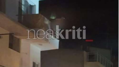 Aναστάτωση το Μεγάλο Σάββατο στο Ηράκλειο: Ανδρας &quot;ταμπουρώθηκε&quot; και απειλούσε να πέσει από τον δεύτερο όροφο