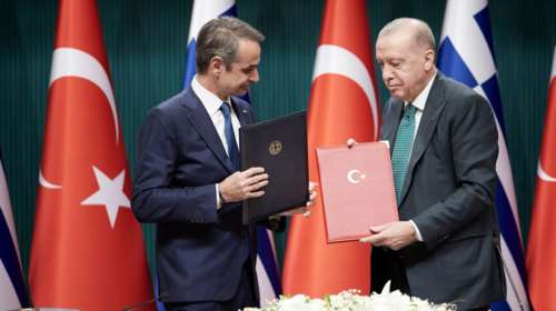 Μητσοτάκης για συνάντηση με Ερντογάν: Σταθερός διάλογος, θετική ατζέντα και κοινά βήματα στις ελληνοτουρκικές σχέσεις