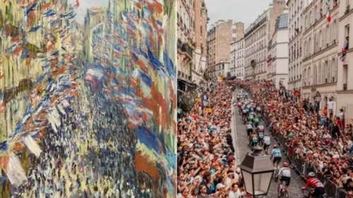 Ολυμπιακοί Αγώνες 2024: Η φωτογραφία που θύμισε πίνακα του Μονέ και έκανε το γύρο του κόσμου