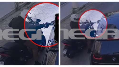 Η στιγμή της εν ψυχρώ δολοφονίας του τοπογράφου Παναγιώτη Στάθη στο Ψυχικό - Βίντεο ντοκουμέντο