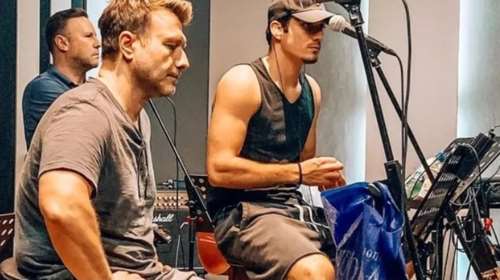 Γιώργος Κακοσαίος: Στο Ηρώδειο με την όμορφη σύντροφό του