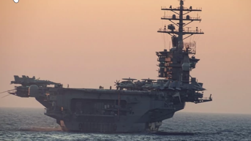 Παραμένει το αμερικανικό αεροπλανοφόρο στη Μεσόγειο με το βλέμμα στη Ρωσία - &quot;Για να καθησυχάσει τους Ευρωπαίους&quot;