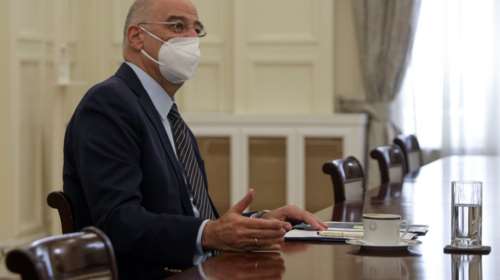 Δένδιας: Η Ελλάδα δεν εκφοβίζεται, είναι έτοιμη και ικανή να αντιμετωπίσει οποιαδήποτε πρόκληση