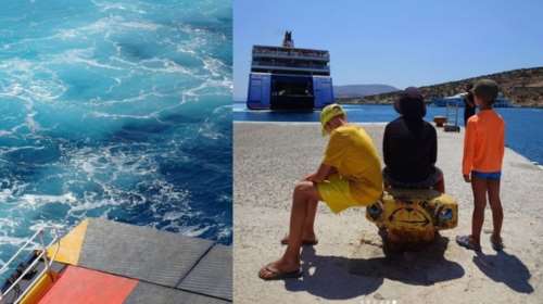 Το άλμπουμ διακοπών του Σωτήρη Κοντιζά από τη Σχοινούσα- &quot;Λιβάδι, μπάλα, ύπνος, ξύπνιος, ψιλή και λιμάνι&quot;