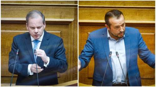 Κόντρα Καραμανλή - Παππά για την πώληση του ΟΣΕ: Το "ξεπούλημα" και "τα 600 εκατ. που κάνανε φτερά"