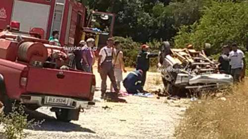 Τραγωδία στο Πήλιο: Αυτοκίνητο έπεσε σε γκρεμό - Δύο νεκροί και δύο τραυματίες