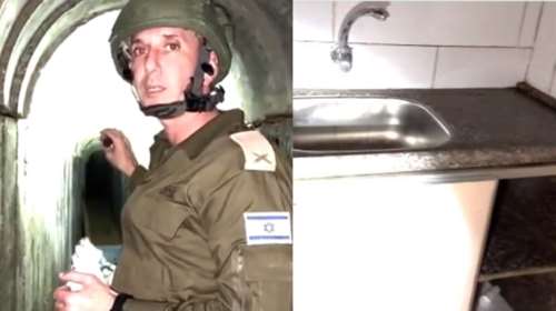 Αυτά είναι τα περιβόητα τούνελ της Χαμάς: Ο ισραηλινός στρατός μπήκε μέσα - &quot;Είναι αρκετή αυτή η απόδειξη για εσάς;&quot;