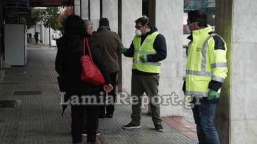 Λαμία: Έπεσαν τα πρώτα πρόστιμα για άσκοπες μετακινήσεις - Βίντεο