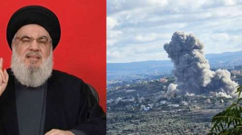 Ραγδαίες εξελίξεις: Οι Ισραηλινοί βομβάρδισαν τον Λίβανο την ώρα της ομιλίας Νασράλα - Είναι &quot;κήρυξη πολέμου&quot; λέει η Χεζμπολάχ