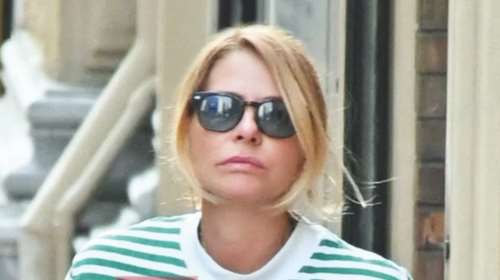 Τζένη Μπαλατσινού: Πρωί - πρωί στο σχολείο με τον γιο της, Παναγιώτη Αντώνιο Κικίλια