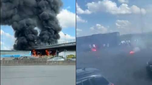 Αδιανόητη βαρβαρότητα των Γάλλων χούλιγκαν- Στις φλόγες πούλμαν σε τρομακτικά επεισόδια πριν τον τελικό Κυπέλλου [βίντεο]