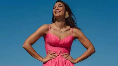 Η Ευγενία Σαμαρά φόρεσε την πιο ωραία φούστα για το καλοκαίρι