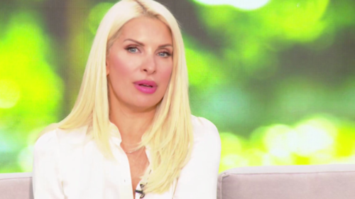 Ελένη Μενεγάκη: "Ένιωθα σαν να ήμουν σε ένα τρένο που έτρεχε συνεχώς"