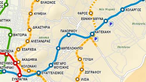 Μετρό-Γραμμή 4: Κυκλοφοριακές ρυθμίσεις στην Αθήνα, λόγω έργων για τον σταθμό &quot;Αλεξάνδρας&quot;