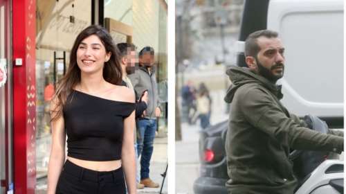 Χρύσα Μιχαλοπούλου και Λεωνίδας Κουτσόπουλος: Ο γιος τους Κίμωνας με τέλειο στιλ