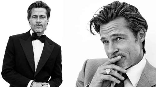 Ο Brad Pitt σε ρόλο μοντέλου