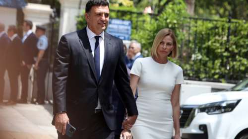 Τζένη Μπαλατσινού:  Το τρυφερό μήνυμα στον Βασίλη Κικίλια μετά την ορκωμοσία