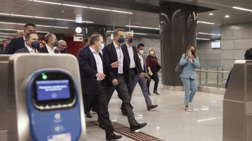 Ανάρτηση Μητσοτάκη: &quot;Μαζί με τις στάσεις του Μετρό παραδίδουμε και καινούργιες πλατείες-κοσμήματα&quot;