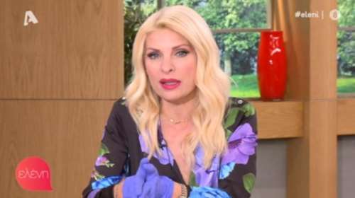 Ελένη Μενεγάκη: Στον αέρα με γάντια και αποστάσεις ασφαλείας - "Θα είμαστε μαζί και σε αυτό"