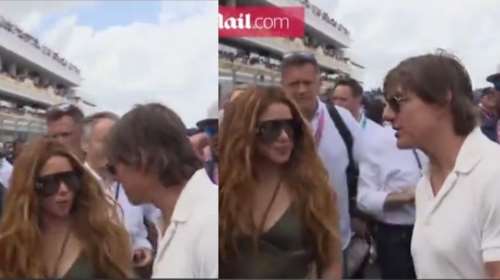 Ζευγάρι με τον Τομ Κρουζ η Σακίρα; Μαζί στο Μαϊάμι για το Grand Prix της Formula 1 [Βίντεο]