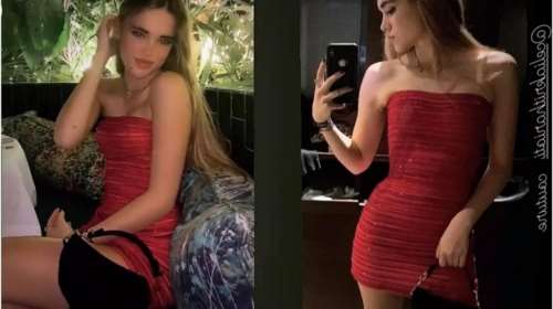 Ειρήνη Τσάκου: Η κούκλα κόρη της Σήλιας Κριθαριώτη με κόκκινο σούπερ μίνι στο Ντουμπάι