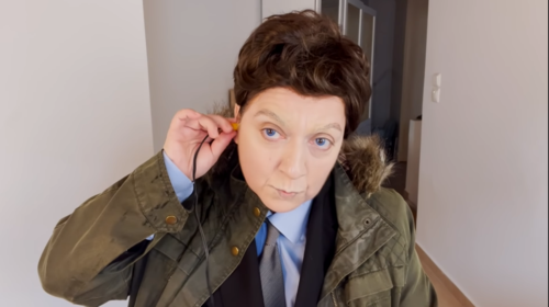 Η Σοφία Μουτίδου ντύθηκε Κούγιας και έστειλε δυνατό μήνυμα: Μου είπαν πρόσεχε τι θα πεις - Δεν σας φοβάμαι